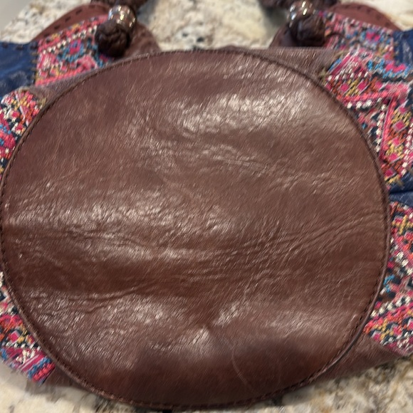 The Sak leather and tapestry Stylish Women's Bag - Picture 8 of 11